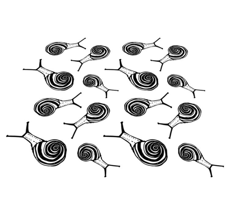 Vinil podovi životinja pakiranje puževa - TenStickers