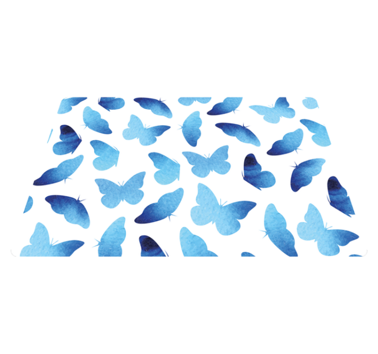 Vinil podovi životinja s oslikanim leptirima - TenStickers