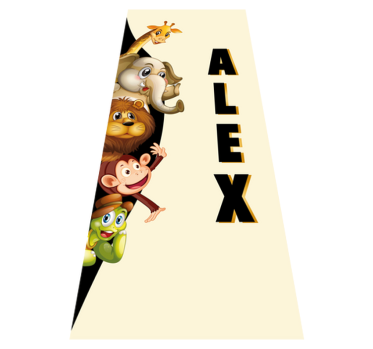 Vinil podovi životinja 3d slatke životinje - TenStickers