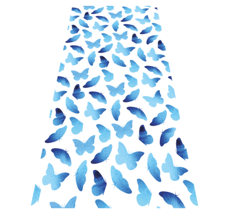 Vinil podovi životinja s oslikanim leptirima - TenStickers