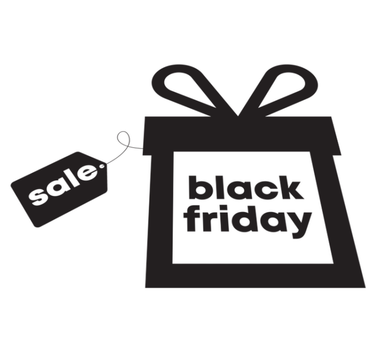 Vinilni tepih black friday kao poklon - TenStickers