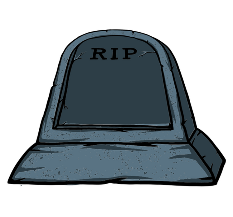 Vinil podovi noć vještica grobovi neobični i čudni - TenStickers