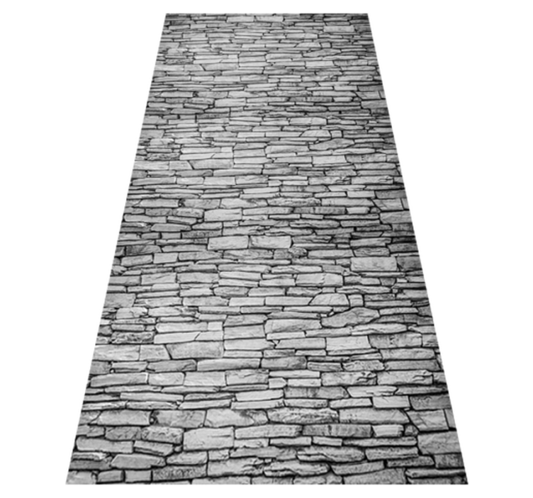 Vinil podovi blagovaonica s organiziranim ciglama - TenStickers