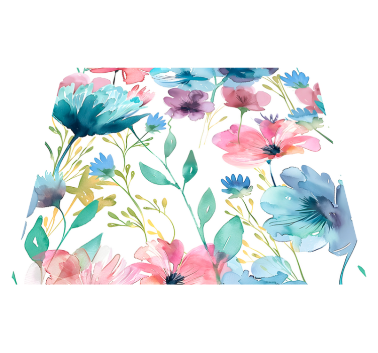 Vinil podovi cvijeće i biljke divlje cvijeće ljeti - TenStickers