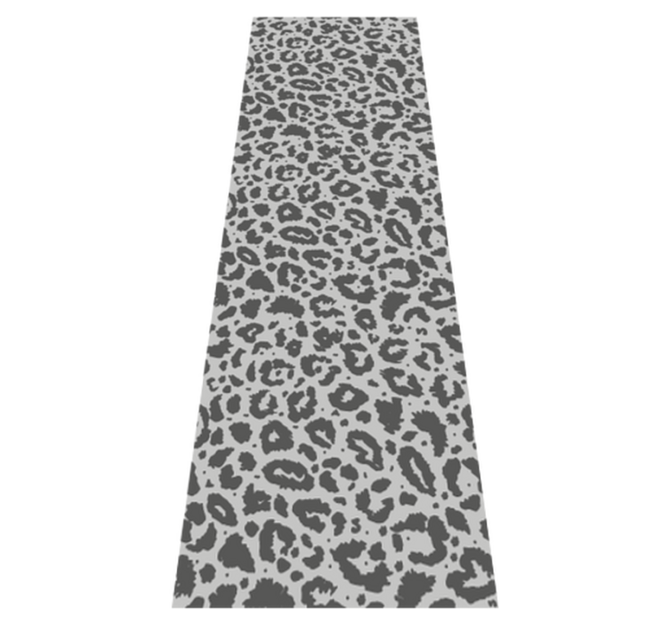 Vinil podovi otisak životinja klasični sivi leopard print - TenStickers