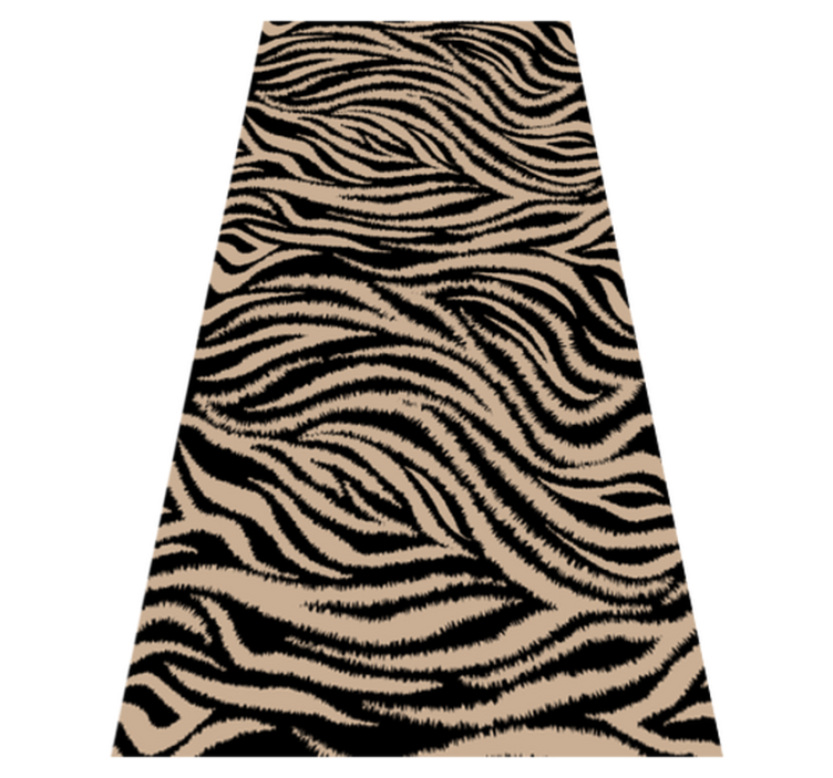 Vinil podovi otisak životinja zebra prugasti uzorak - TenStickers