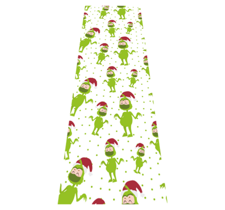 Vinil podovi božić sretni blagdani s maskom lica - TenStickers