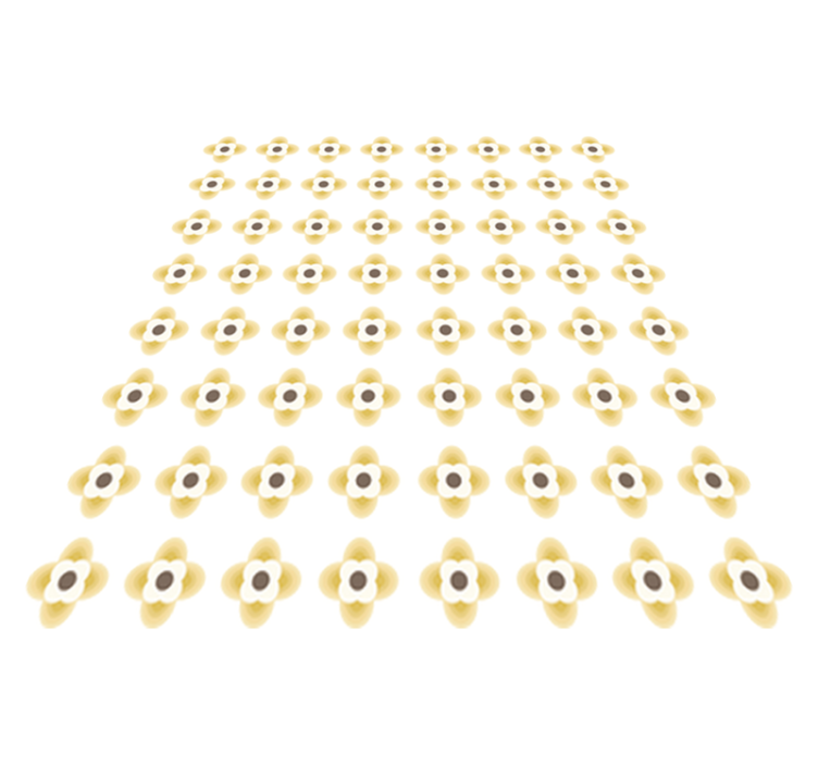 Vinil podovi priroda s botaničkim sastavom - TenStickers