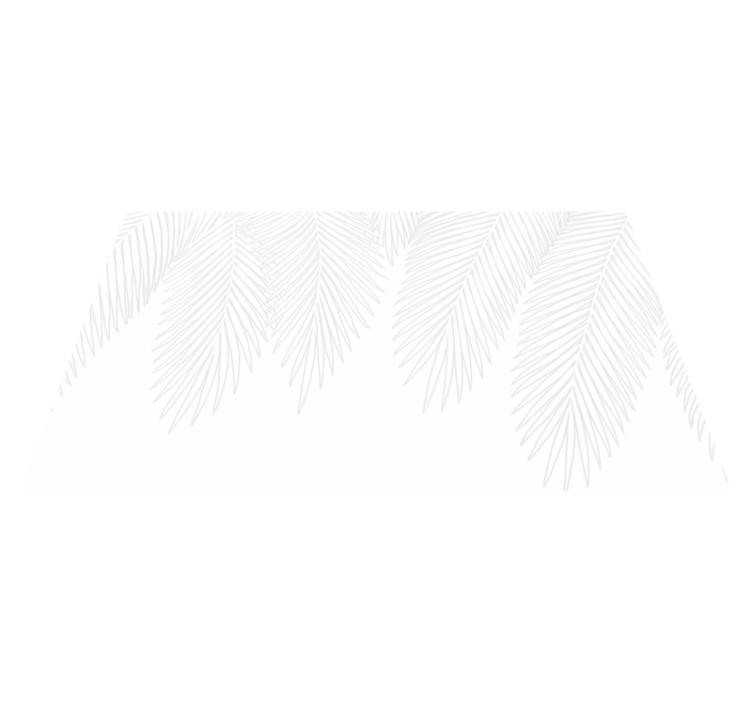 Vinil podovi spavaća soba neutralna palma - TenStickers