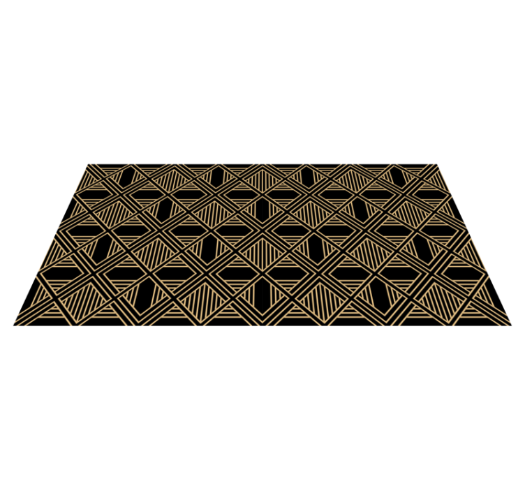 Vinil podovi geometrijski uzorak u stilu art deco - TenStickers