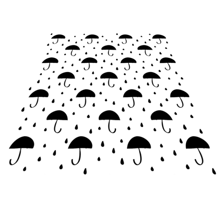 Vinil podovi geometrijski kišni konfeti - TenStickers