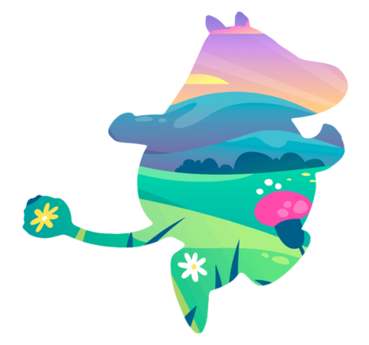 Vinil podovi djeca moomin svijet - TenStickers