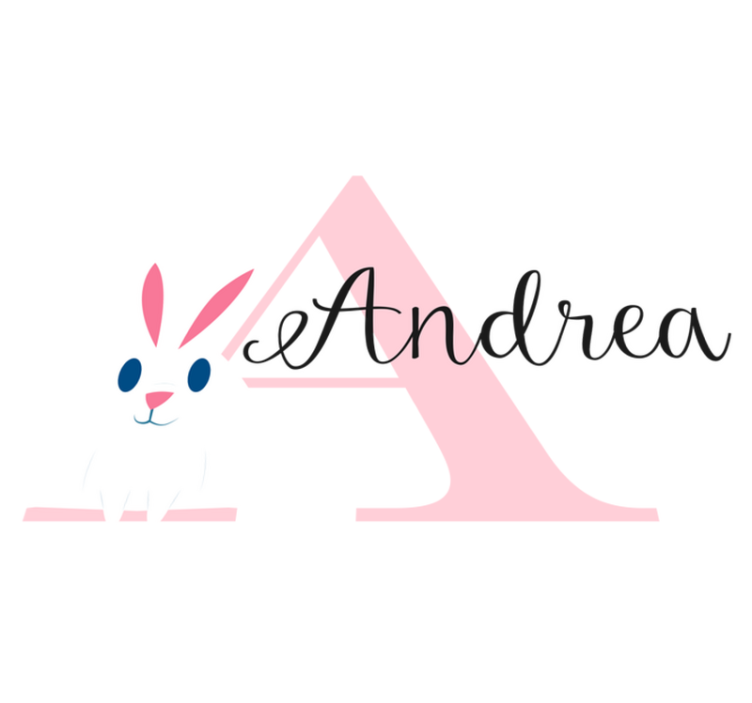 Vinil podovi djeca s personaliziranom sretnošću - TenStickers