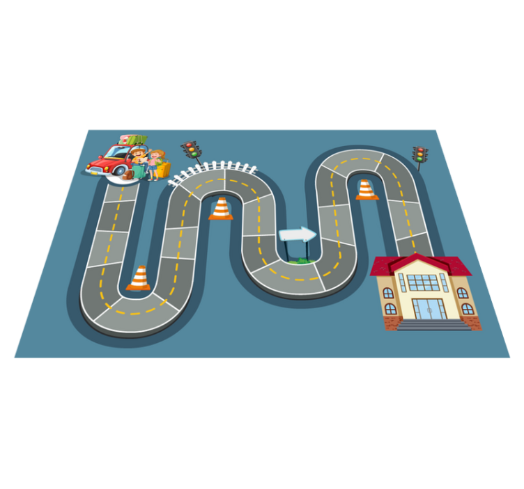 Vinil podovi igre za put igre na ploči - TenStickers