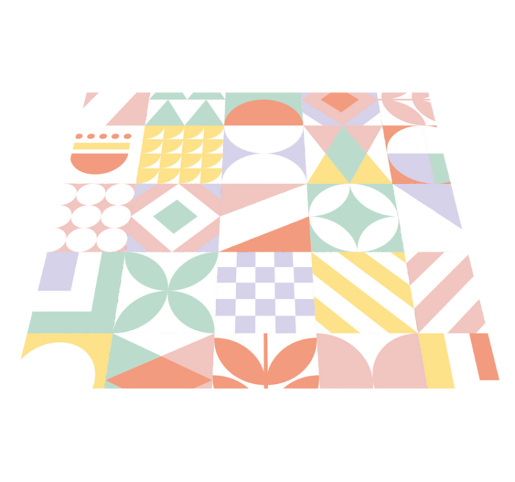 Vinil podovi za kupatilo neobičnih oblika - TenStickers