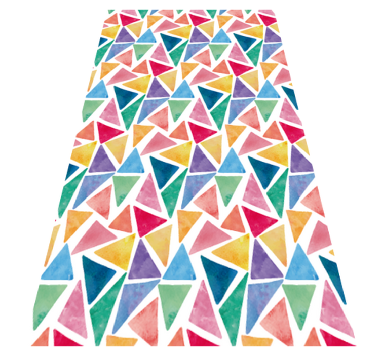 Vinil pod u kuhinji s geometrijskim uzorkom - TenStickers