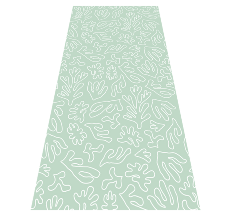 Vinil pod u kuhinji s algama green think - TenStickers