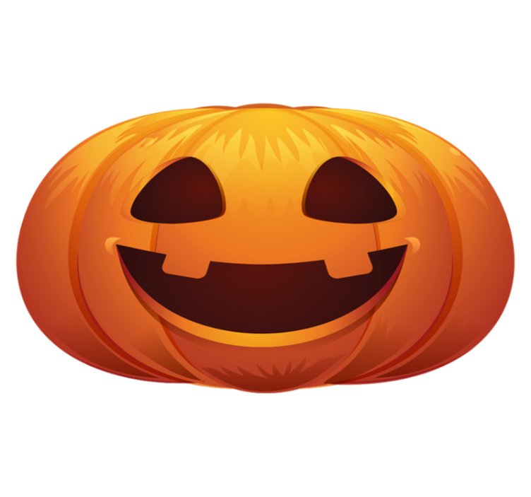 Bundeva za halloween prostirku - TenStickers