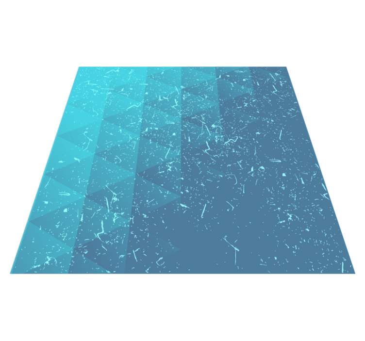 Vintage tepih plavih pločica - TenStickers