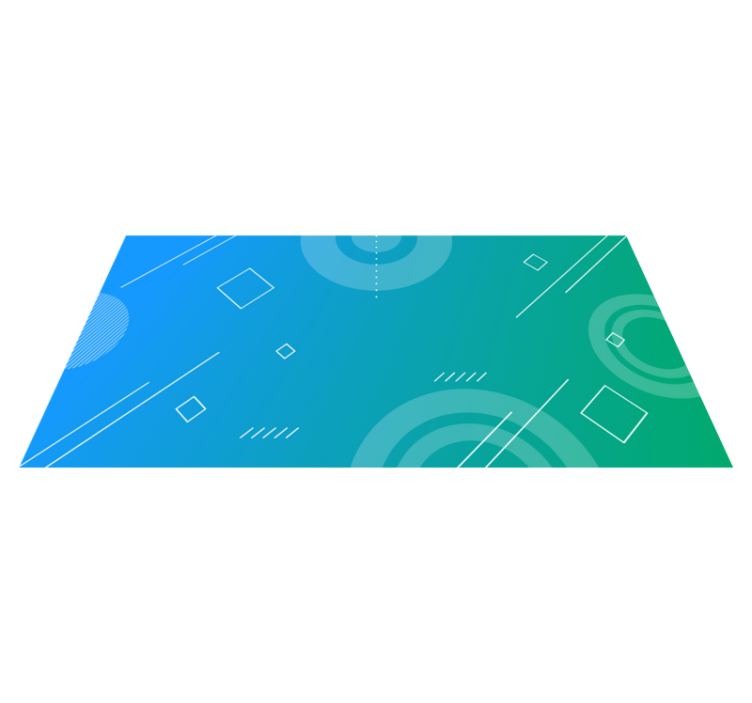 Vinil podovi geometrijski apstraktni geometrijski gradijent - TenStickers