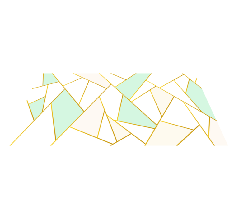 Vinil podovi geometrijski kutni pastelni mozaik - TenStickers