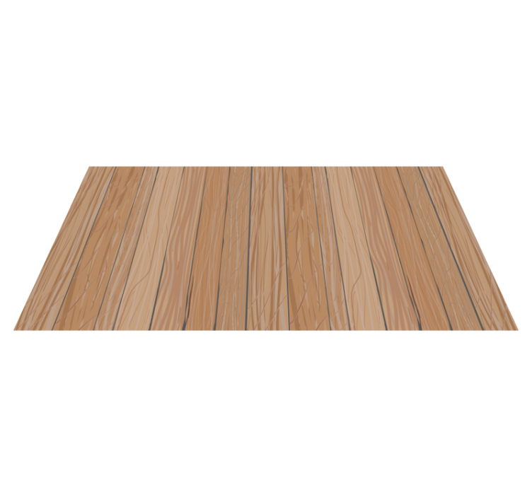 Blijeda drvena ploča vinil trkač - TenStickers