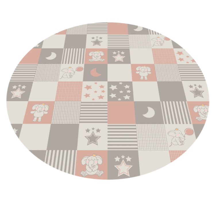 Vinil podovi djeca dječji patchwork - TenStickers