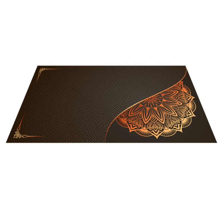 Vinil podovi mandala dizajn kuta mandale - TenStickers