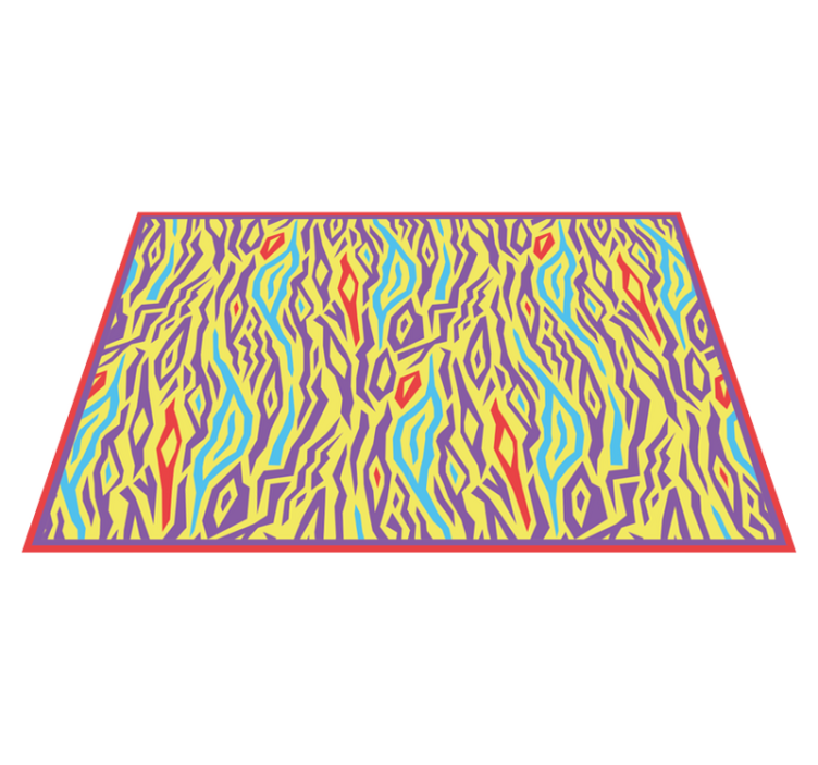 Vinil podovi geometrijski apstraktne zebraste pruge - TenStickers