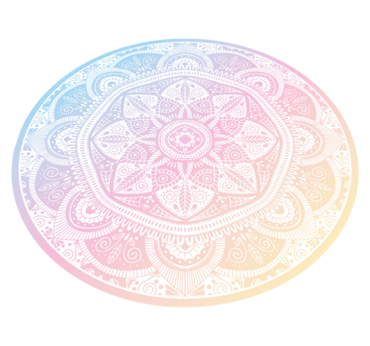 Vinil podovi mandala gradijent mandala - TenStickers