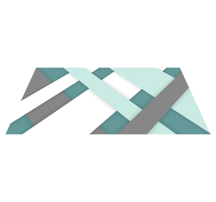 Vinil podovi geometrijski geometrijski uzorak tkanja - TenStickers