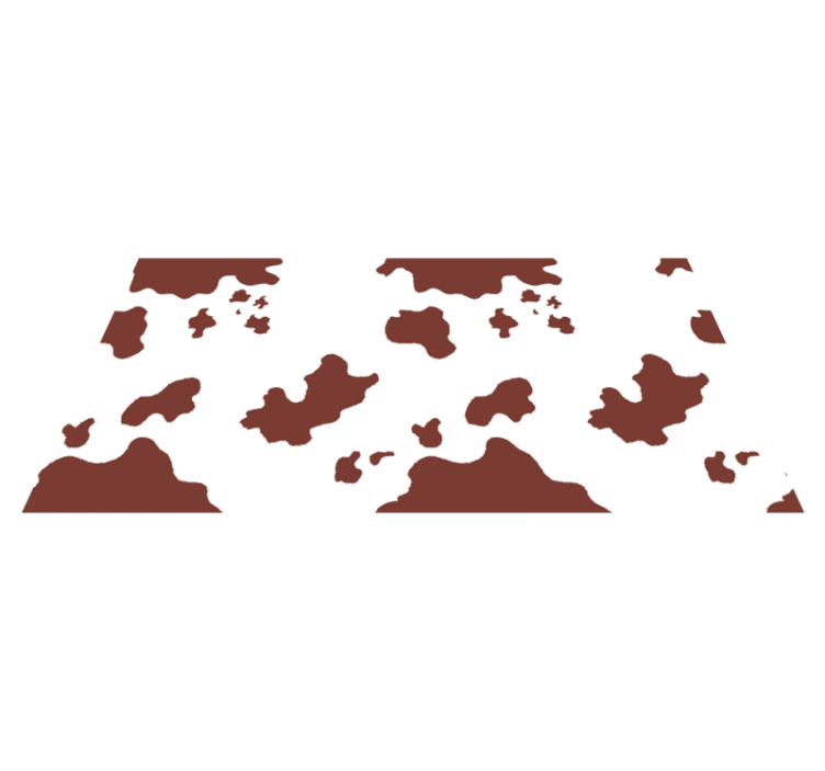 Vinil prostirka od kravlje kože - TenStickers