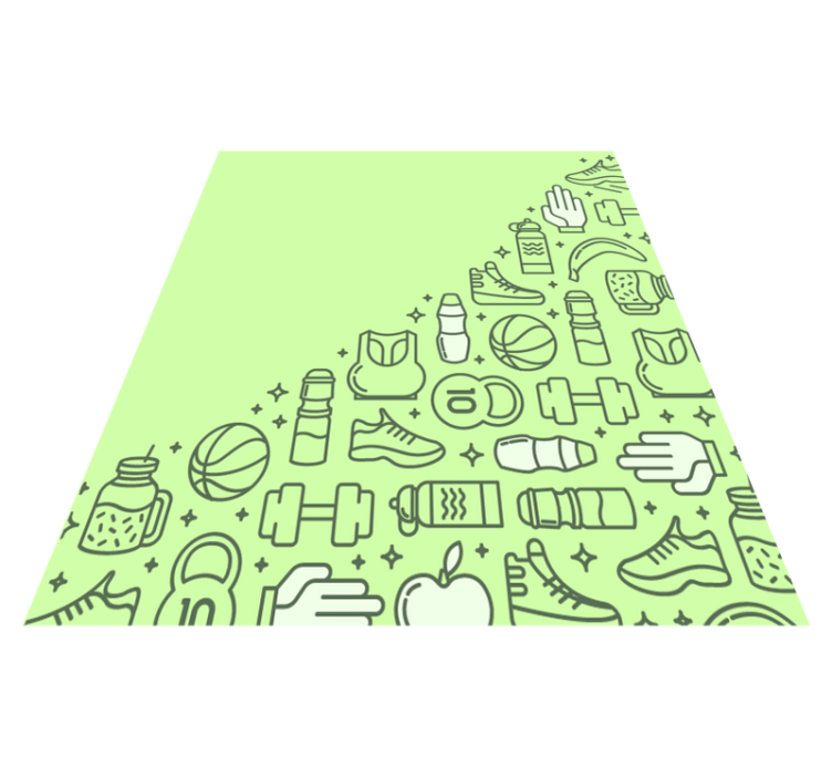 Drugi vinil podovi oprema za fitness - TenStickers