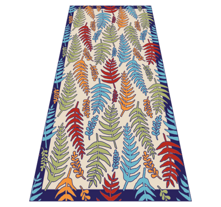 Vinil podovi cvijeće i biljke botaničke pruge - TenStickers