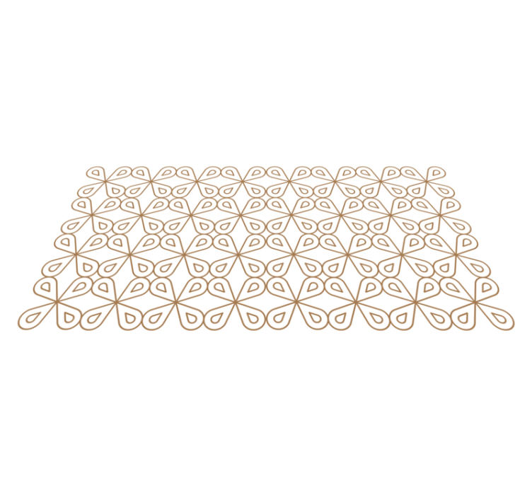 Vinil pločice suptilan motiv lista - TenStickers