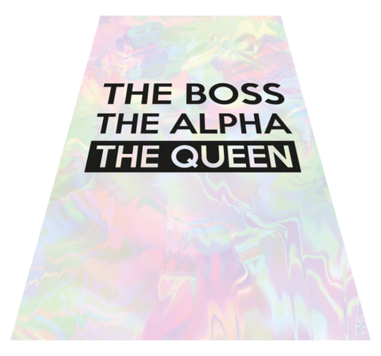 Vinil podovi s imenima prilagođena motivacijska fraza - TenStickers