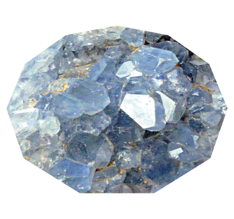 Vinil podovi druge teksture uzorak ledenjačkog kristala - TenStickers