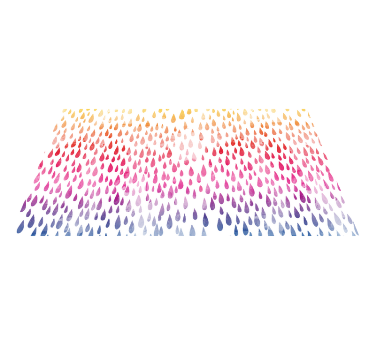 Vinil podovi tekstura uzorak kapljica - TenStickers