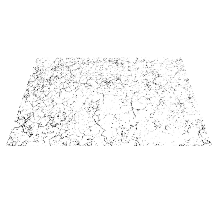 Mramorni vinilni tepih ispucala bijela površina - TenStickers