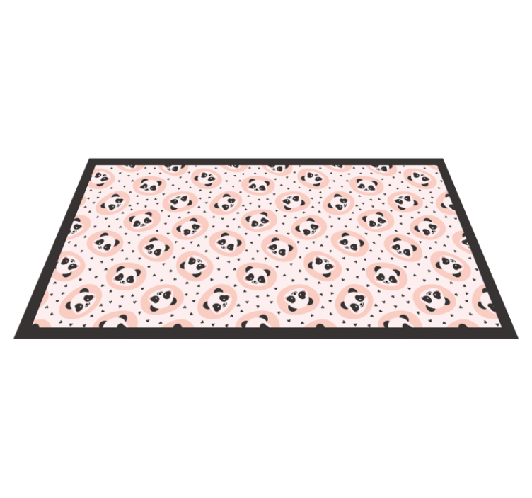 Vinil podovi životinja lica bebe pande - TenStickers