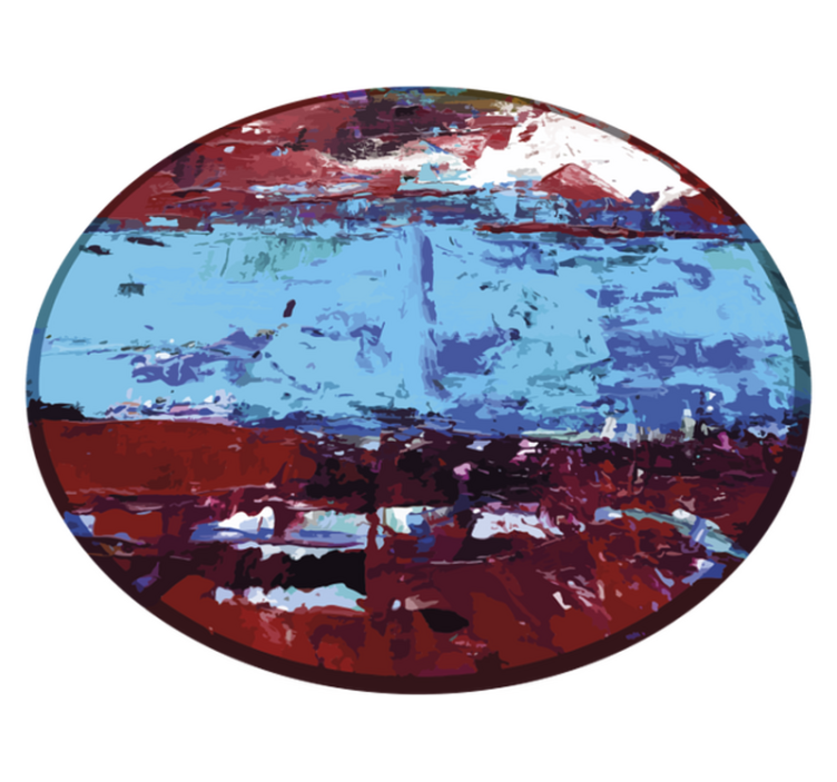 Vinil podovi druge teksture živopisni geometrijski oblici - TenStickers