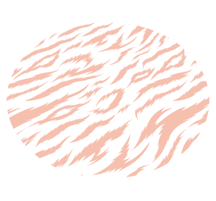 Vinil podovi otisak životinja motiv tigrovih pruga - TenStickers