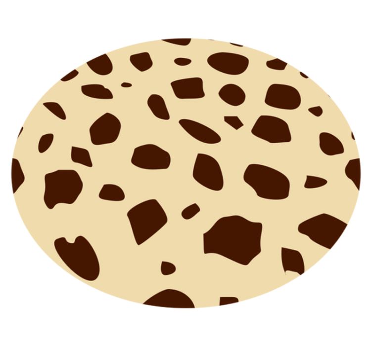 žirafa mrlje životinjski print vinil prostirka - TenStickers