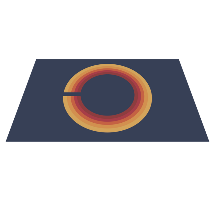 Vinil podovi berba retro solarni dizajn - TenStickers