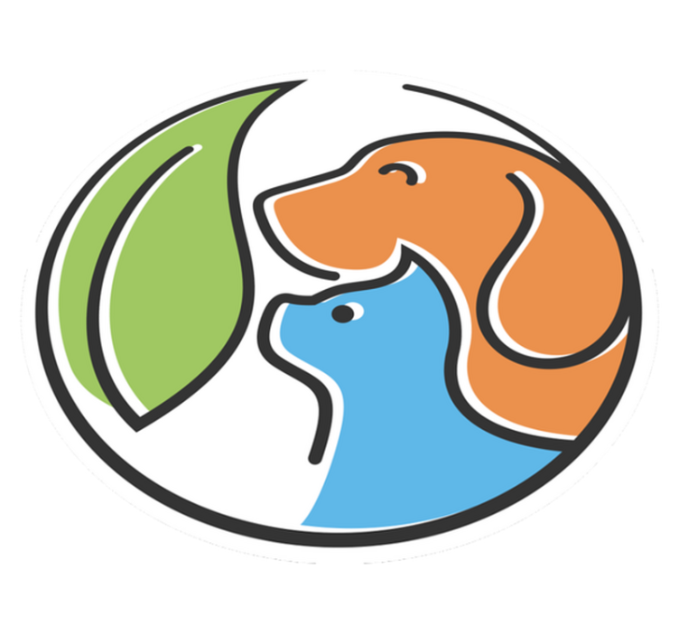 Vinil podovi životinja apstraktni izrazi životinja - TenStickers