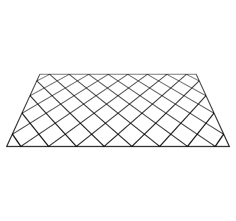 Vinil podovi geometrijski elegantni crni uzorci - TenStickers