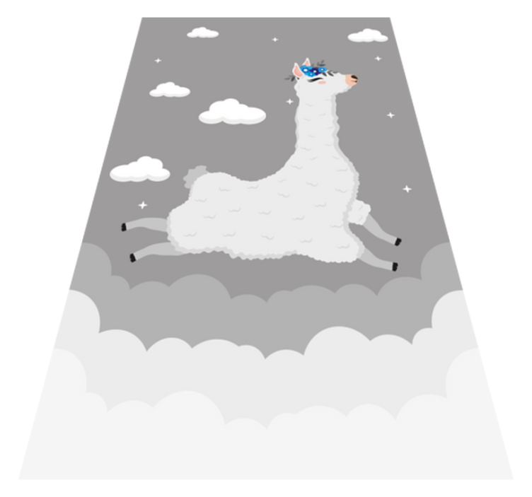 Nordijski peruanski krajolik dječja igraća podloga - TenStickers