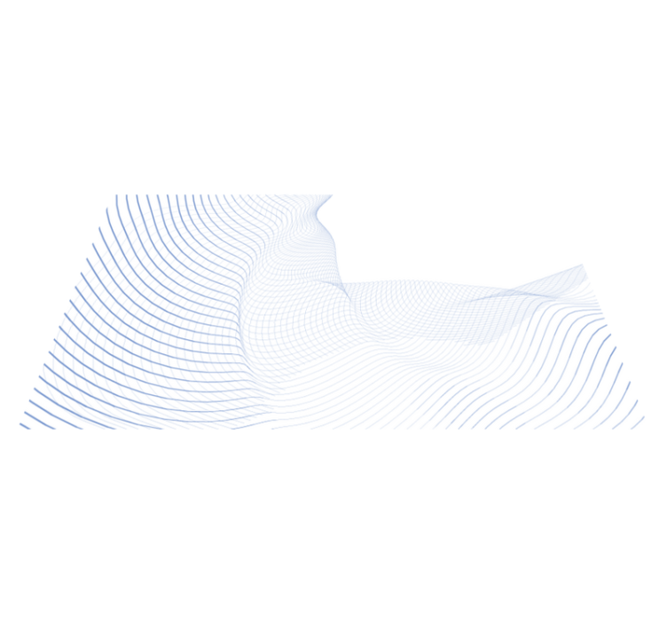 Vinil podovi moderan uzorak fluidnog vala - TenStickers