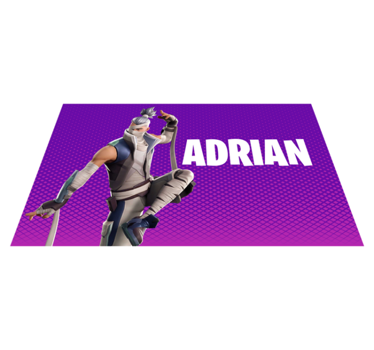 Vinil podovi tinejdžeri personalizirani lik iz igre - TenStickers