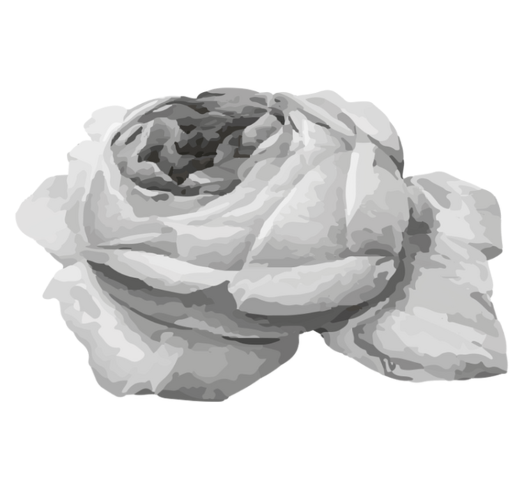 Vinil podovi cvijeće i biljke cvijet ruže - TenStickers